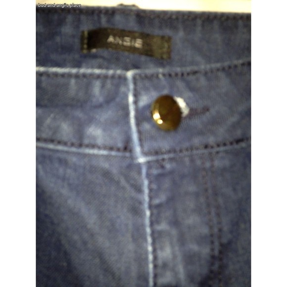 Angie Decades Denim Anthropologie Deep Abyss Jeans Size 27 X 33" NWOT - Picture 5 of 5